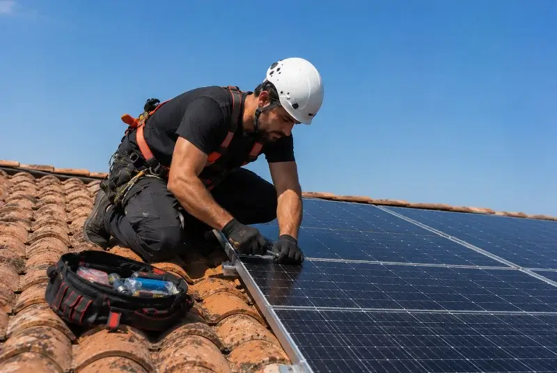 Maintenance et monitoring de panneaux solaires à Mouguerre